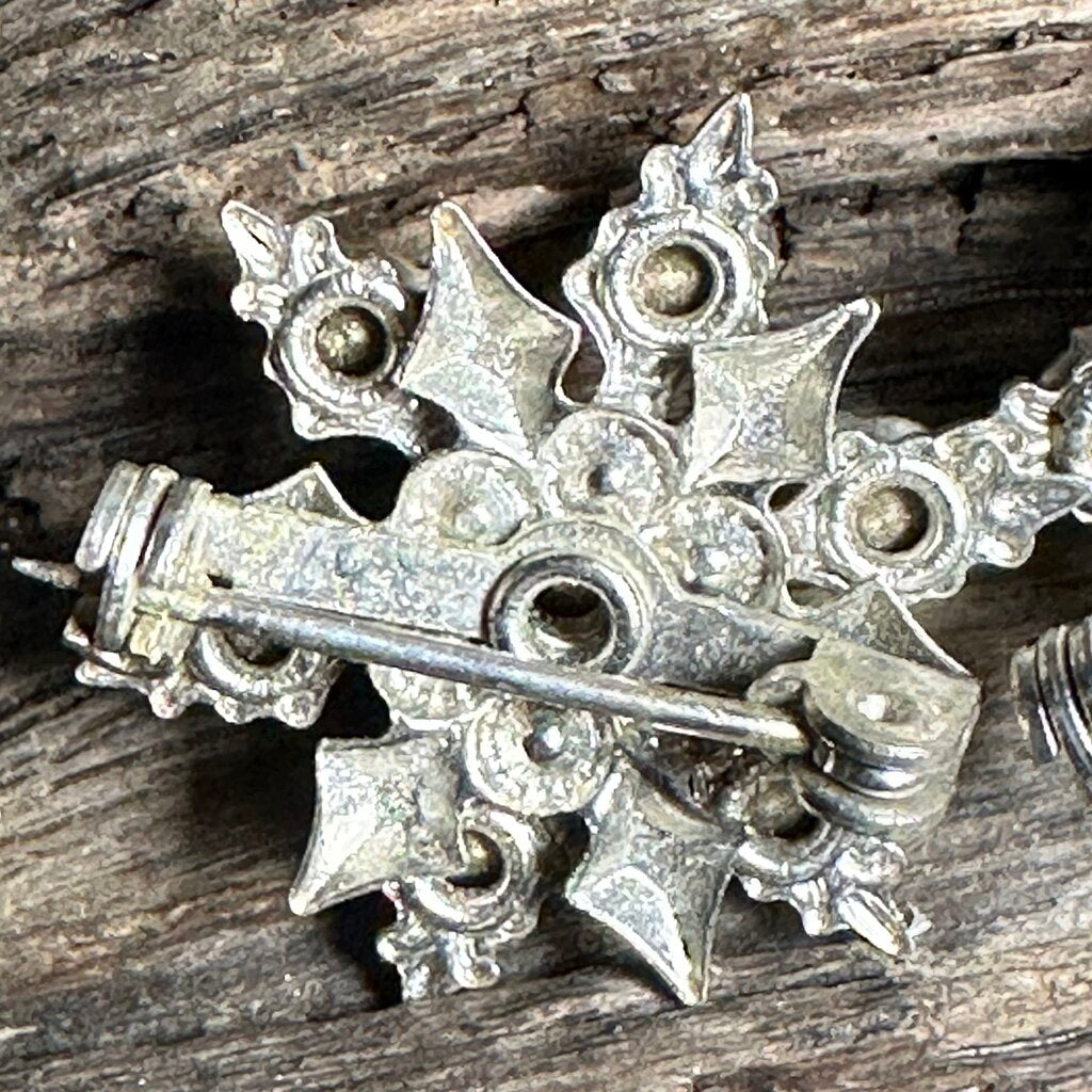 Vtg Atomic Starburst Scatter Pins Brooch