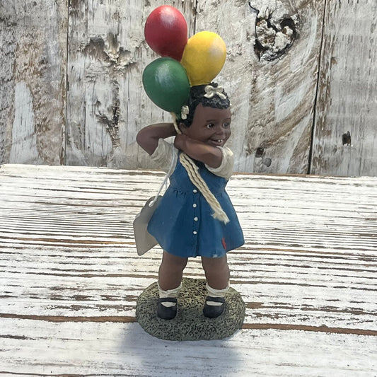 All God's Children Figurine w/Balloons 1987 #236