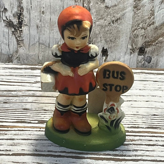 Girl at The Bus Stop Figurine #225