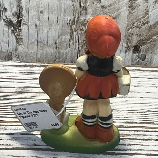 Girl at The Bus Stop Figurine #225