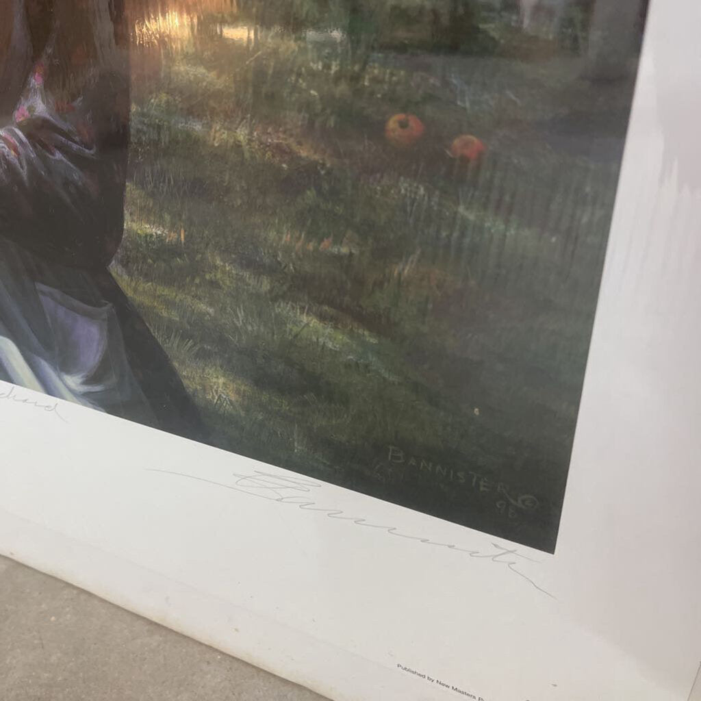 PATI BANNISTER APPLE ORCHARD, SIGNED & NUMBERED