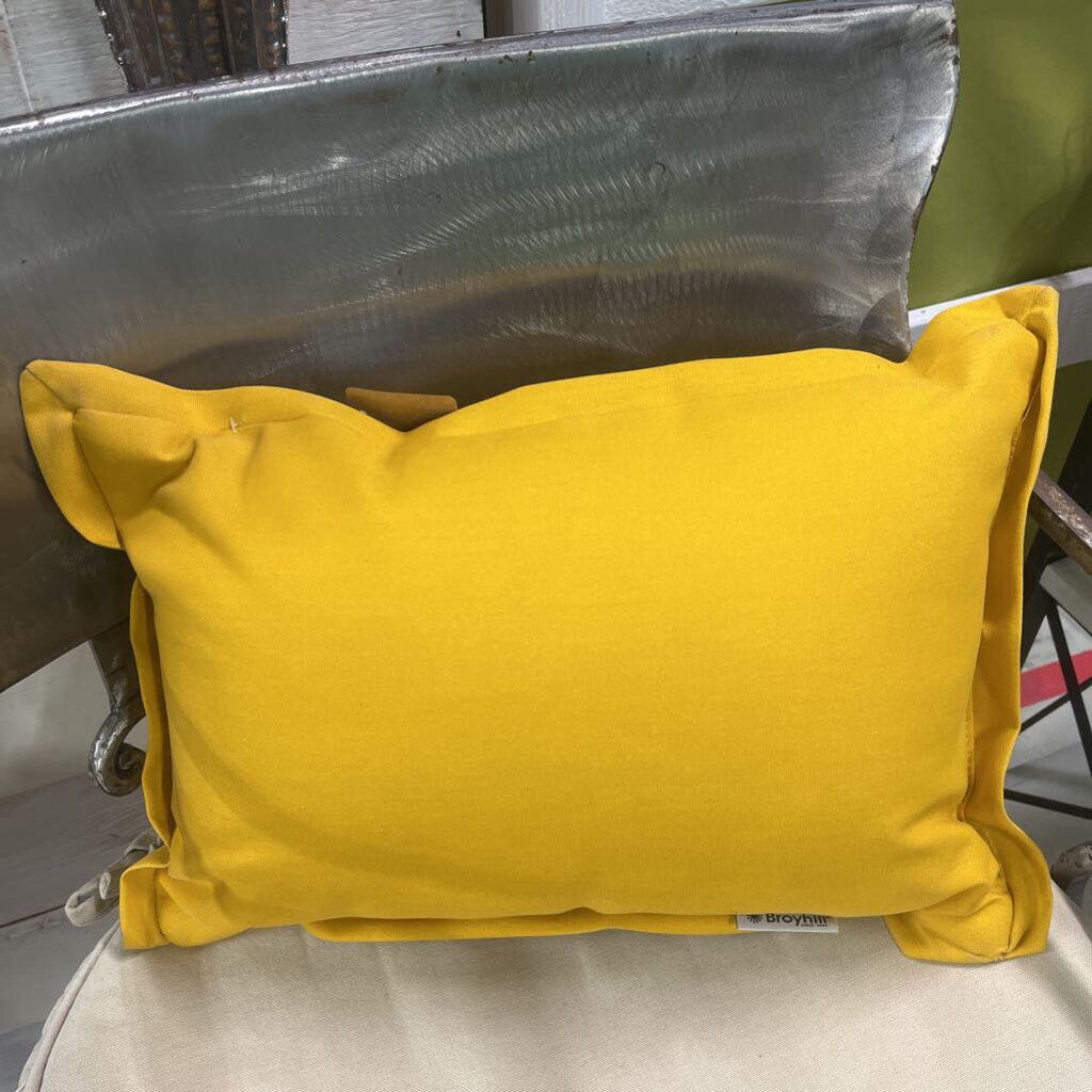 YELLOW PARADISE PILLOW