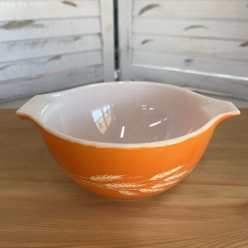 PYREX AUTUMN HARVEST WHEAT CINDERELLA BOWL