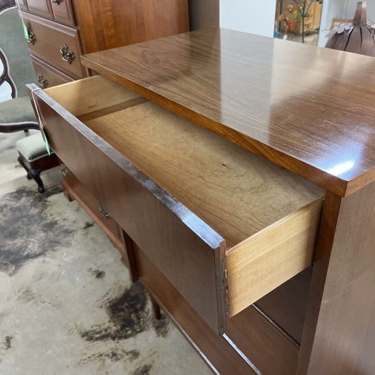 4 Drawer Mid Century Chest of Drawers AS IS