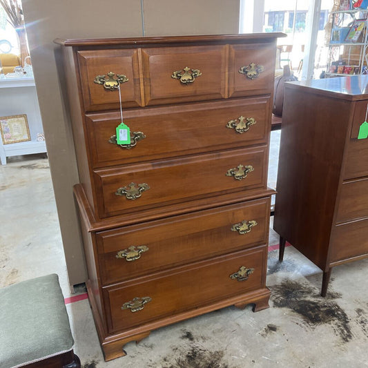 Maple Wood 5 Drawer Chest