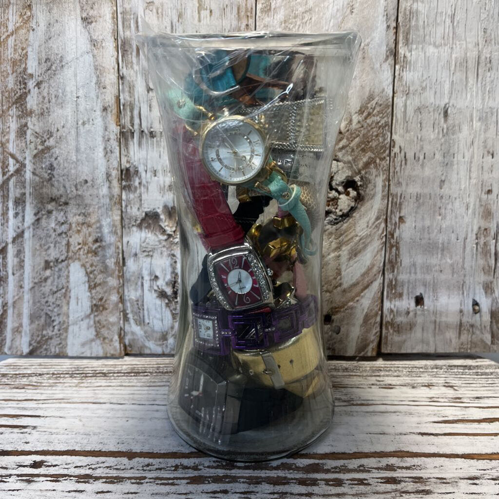 Jewelry Jar All Watches Untested