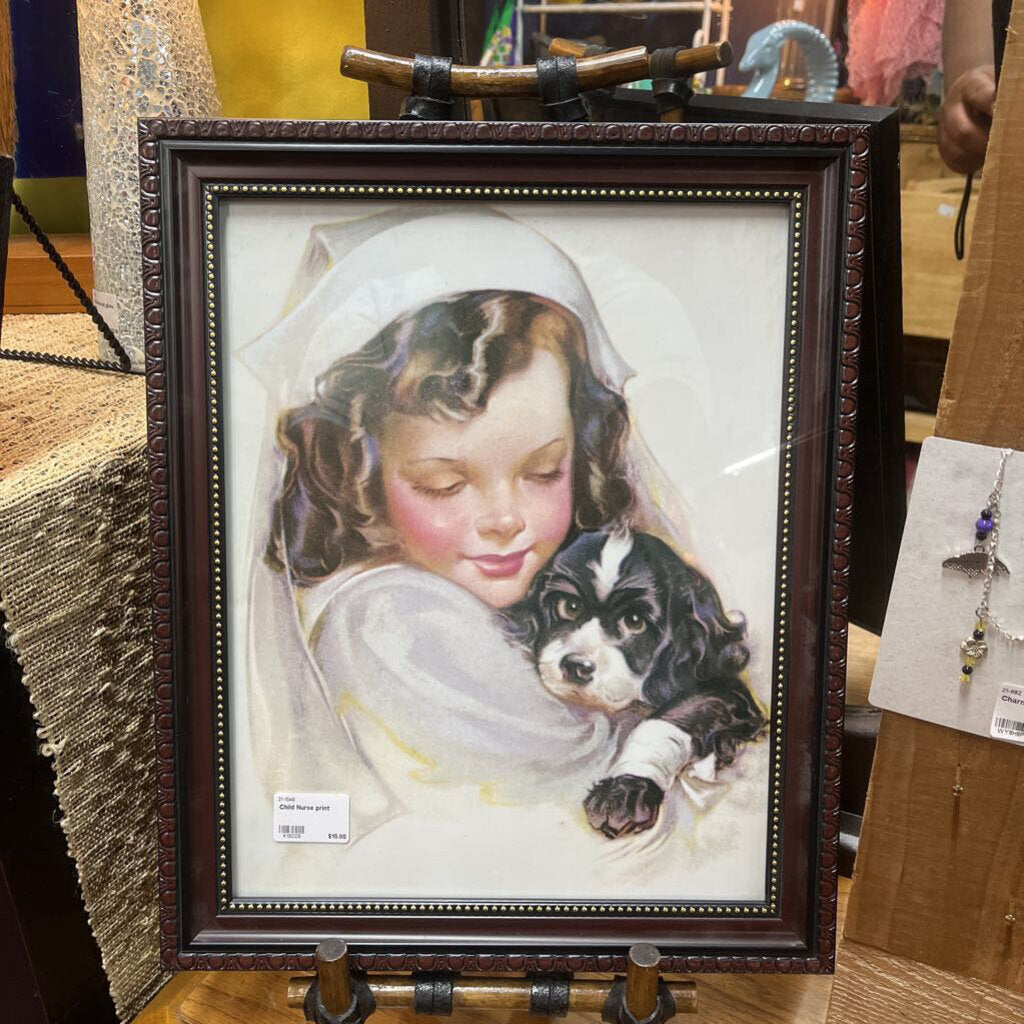 CHILD NURSE PRINT