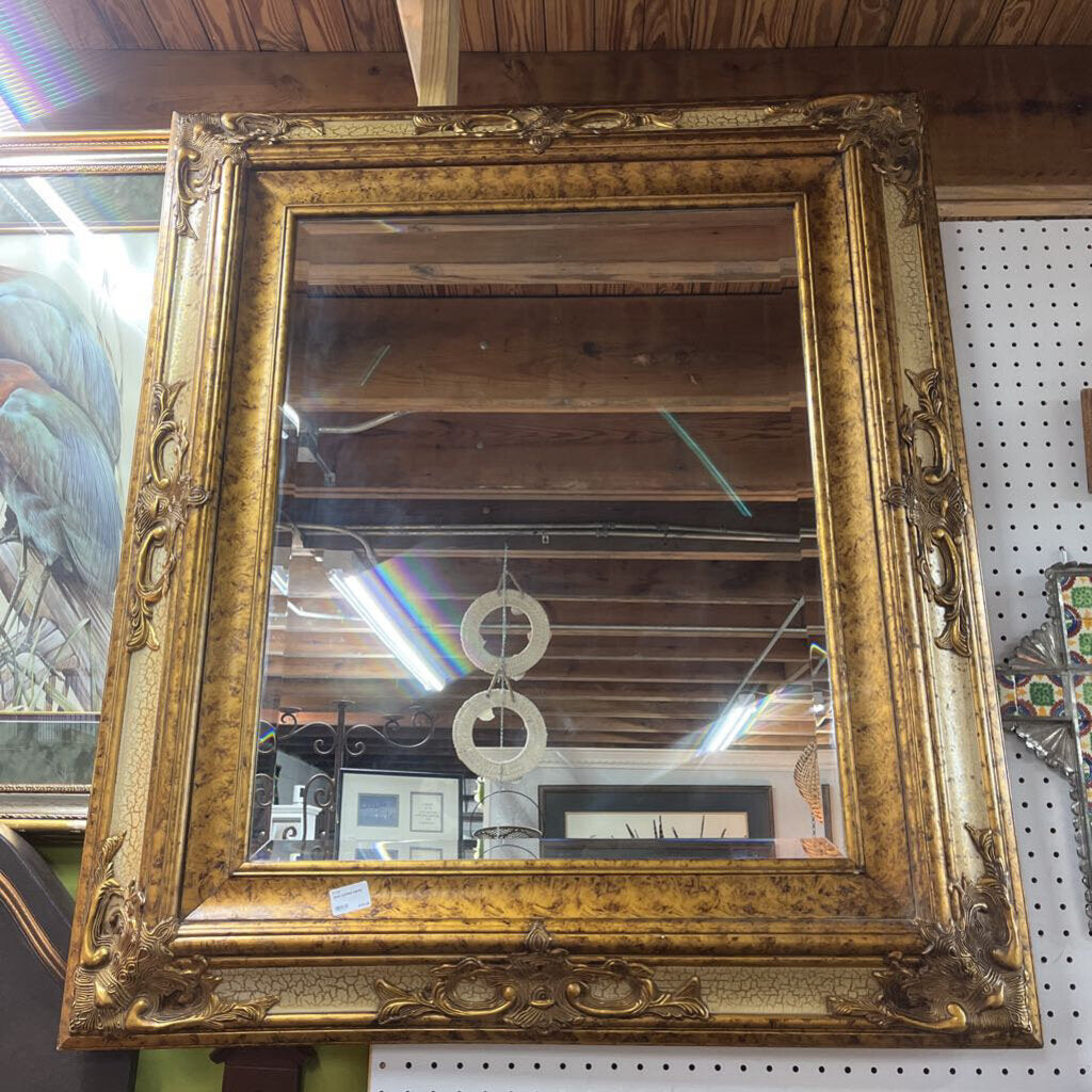 GOLD GUILDED MIRROR