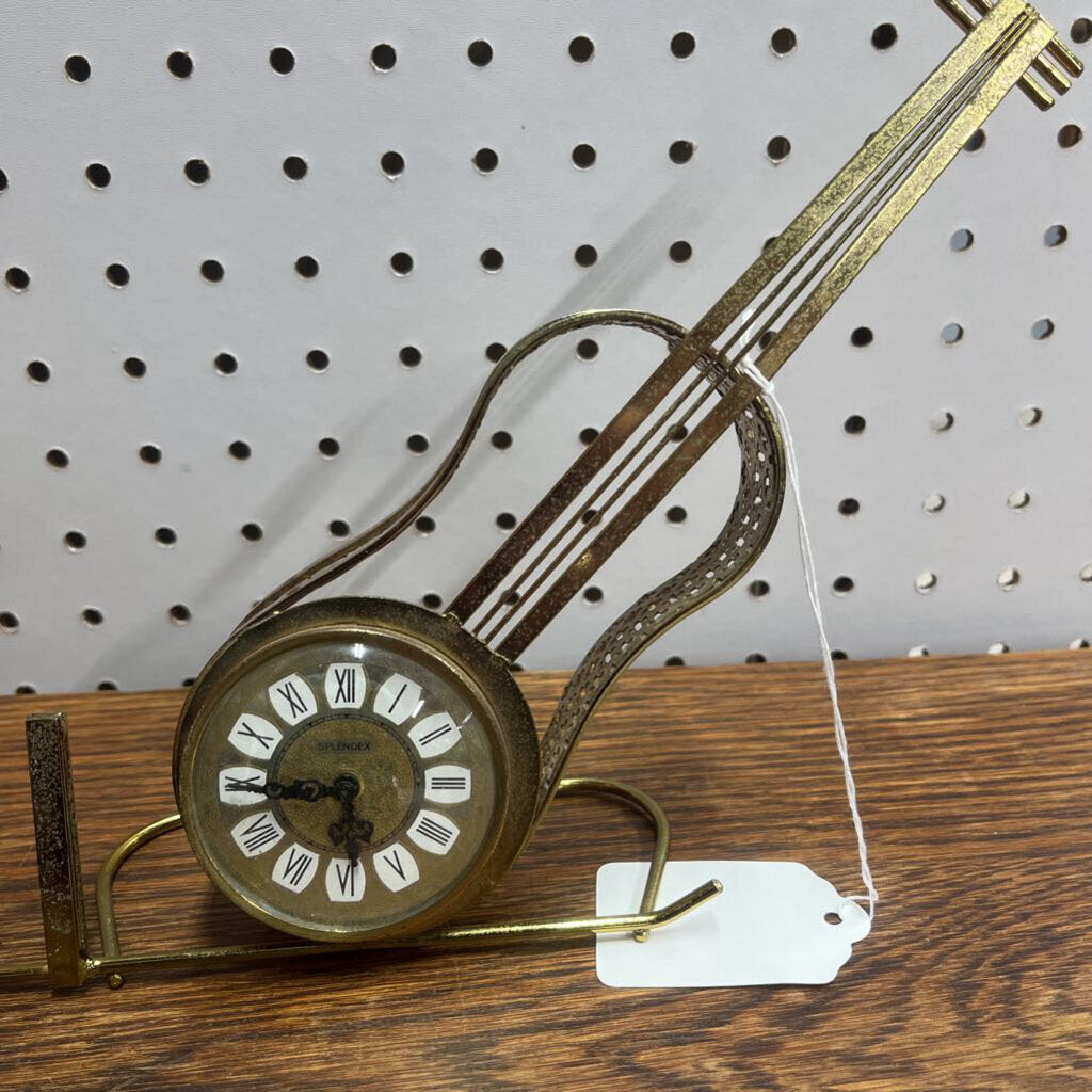 Vin Splendex guitar Clock