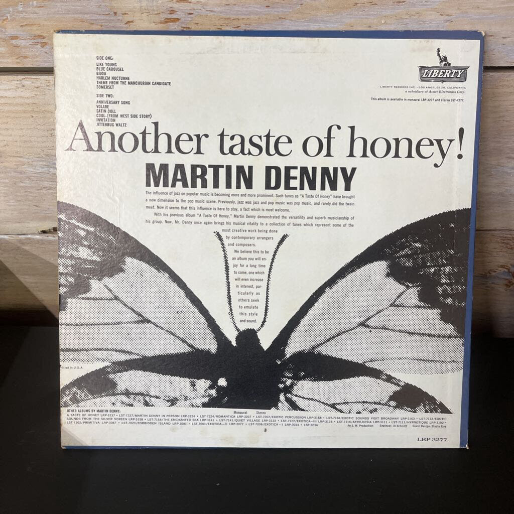 Martin Denny - Another Taste Of Honey!