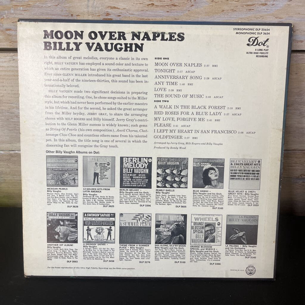 Billy Vaughn - Moon Over Naples