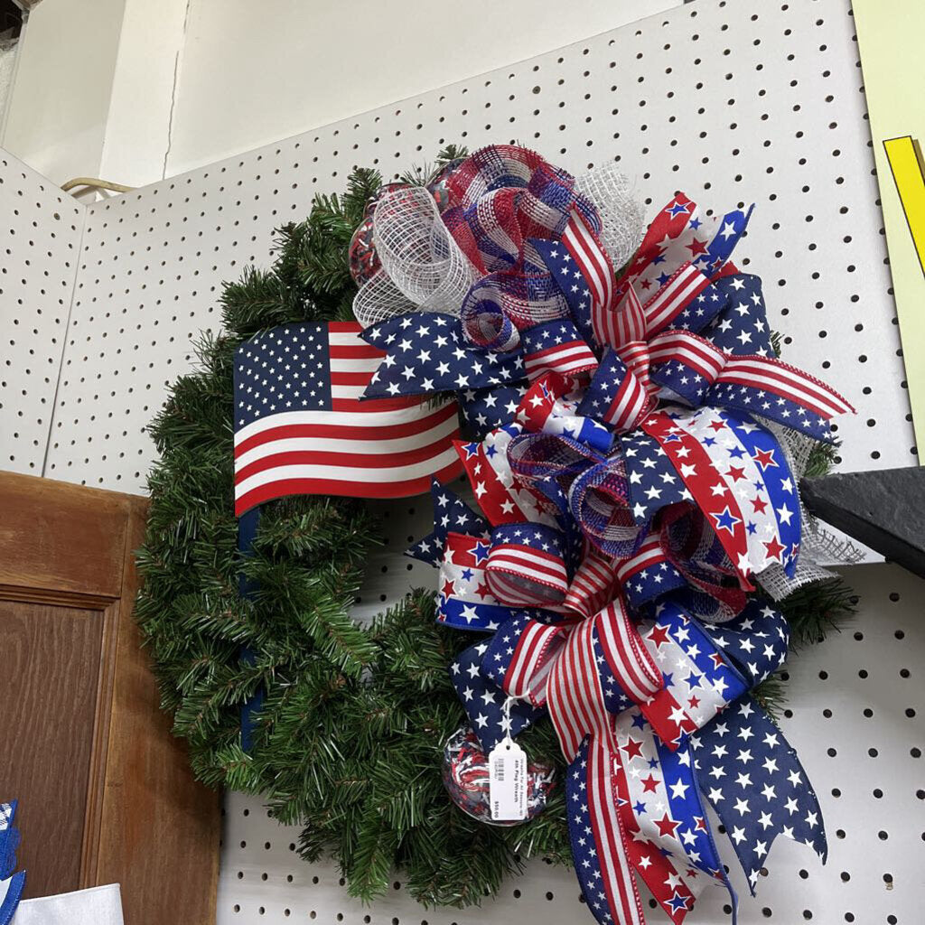 4th Flag Wreath
