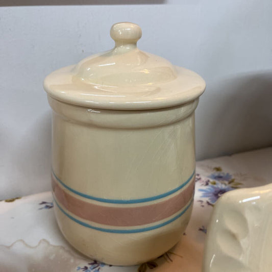 Vintage McCoy Pottery- Cannister/cookie jar #135