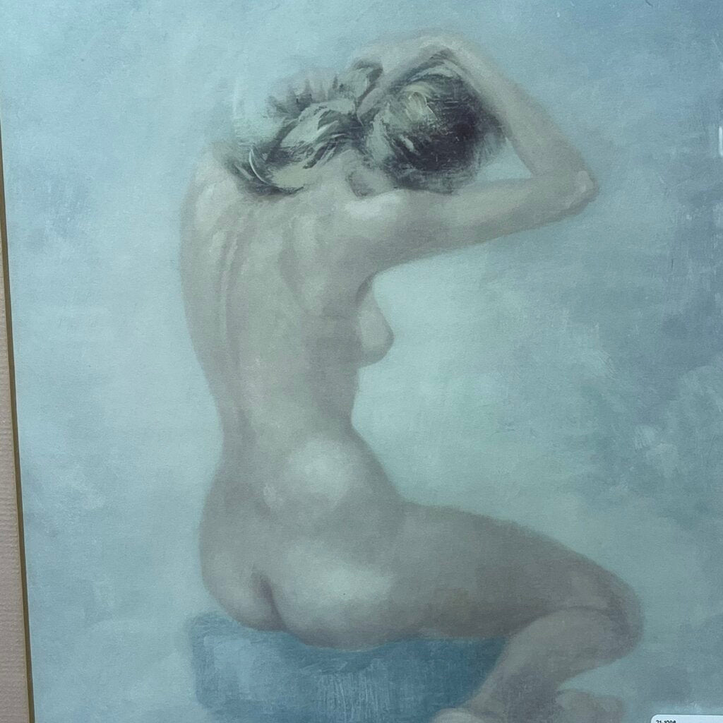 Vintage lady print