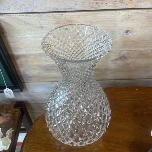 Diamond Point Countess Bouquet Crystal Vase