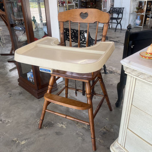 Vintage Wood Fisher Price High Chair