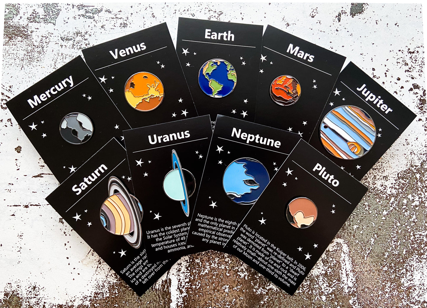 Pluto Enamel Pin
