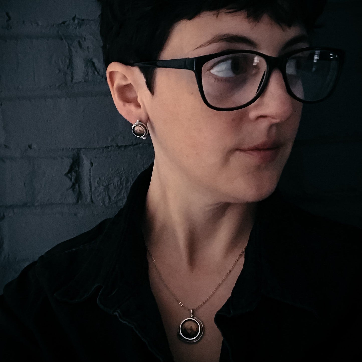 MARS JEWELRY GIFT SET - NECKLACE, EARRINGS, AND RING