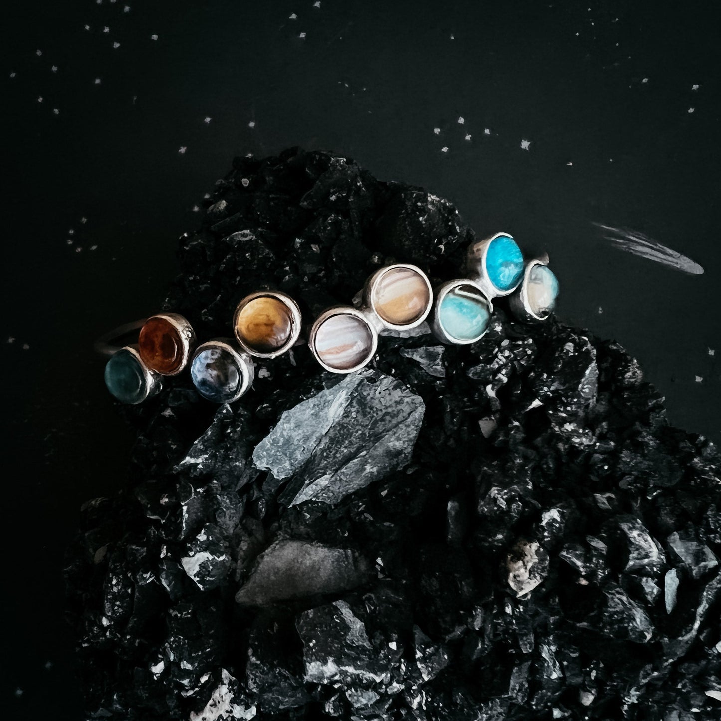 TINY PLANET SOLAR SYSTEM BRACELET