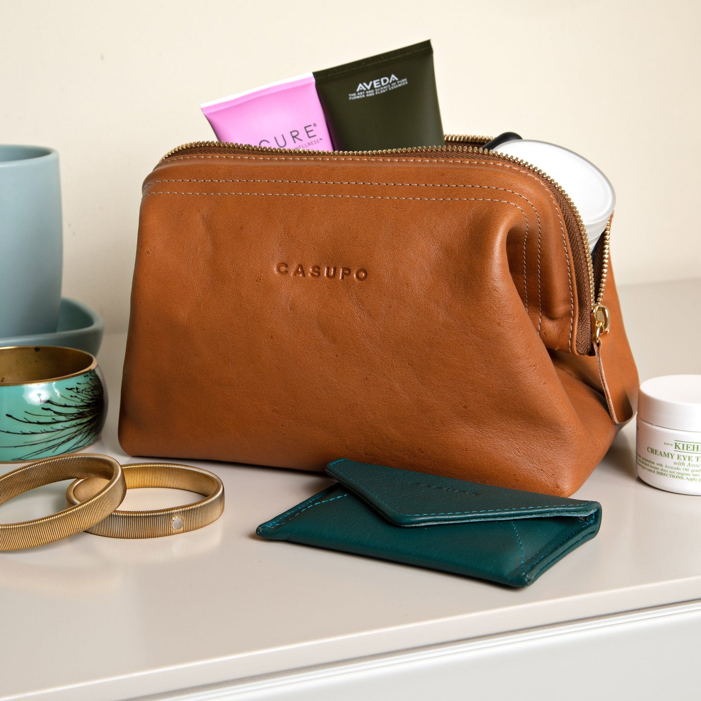 TOILETRY TRAVEL BAG - NATURAL