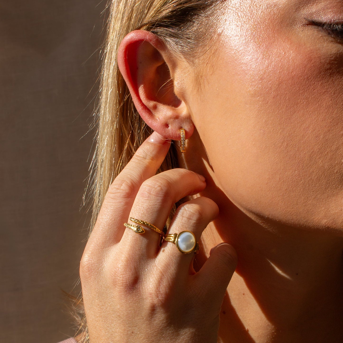 MEDUSA SNAKE RING