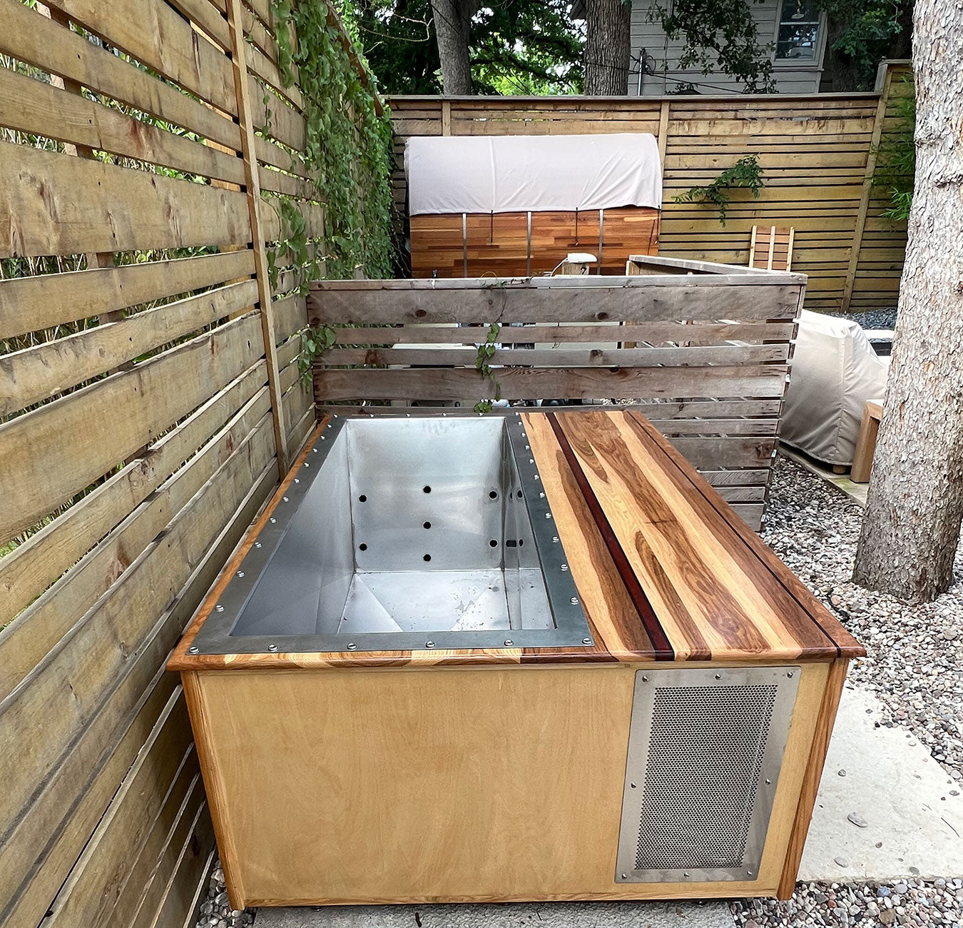 BlueCube Malibu 66 Custom Cold Plunge
