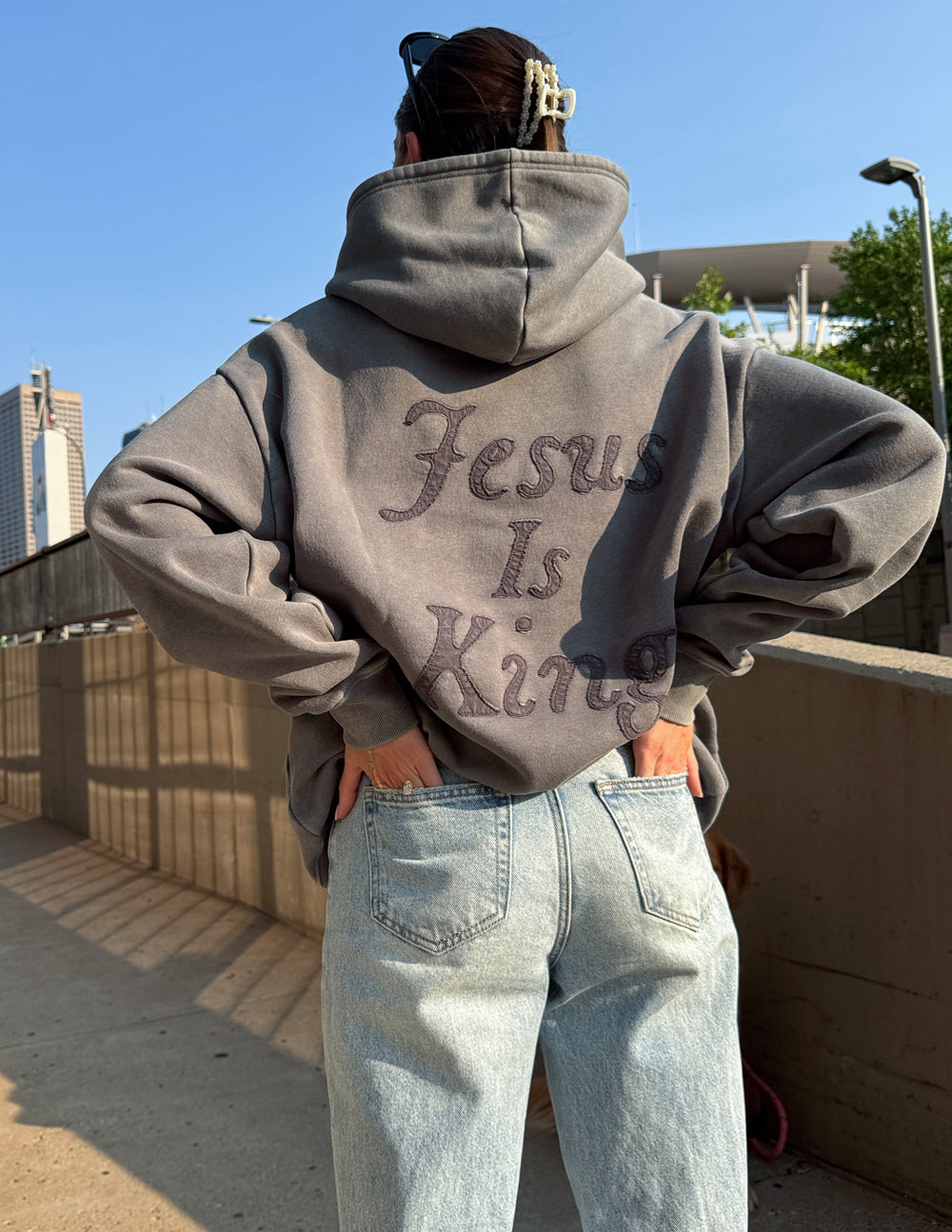 NOT SORRY JESUS IS KING UNISEX HOODIE