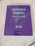 NEUROLOGICAL DISABILITIES: ASSESSMENT AND TREATMENT - BOOK BY JAMES L. KARNES AND SUSAN E. BENNE