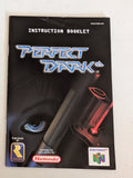 PERFECT DARK VIDEO GAME INSTRUCTION BOOKLET N64