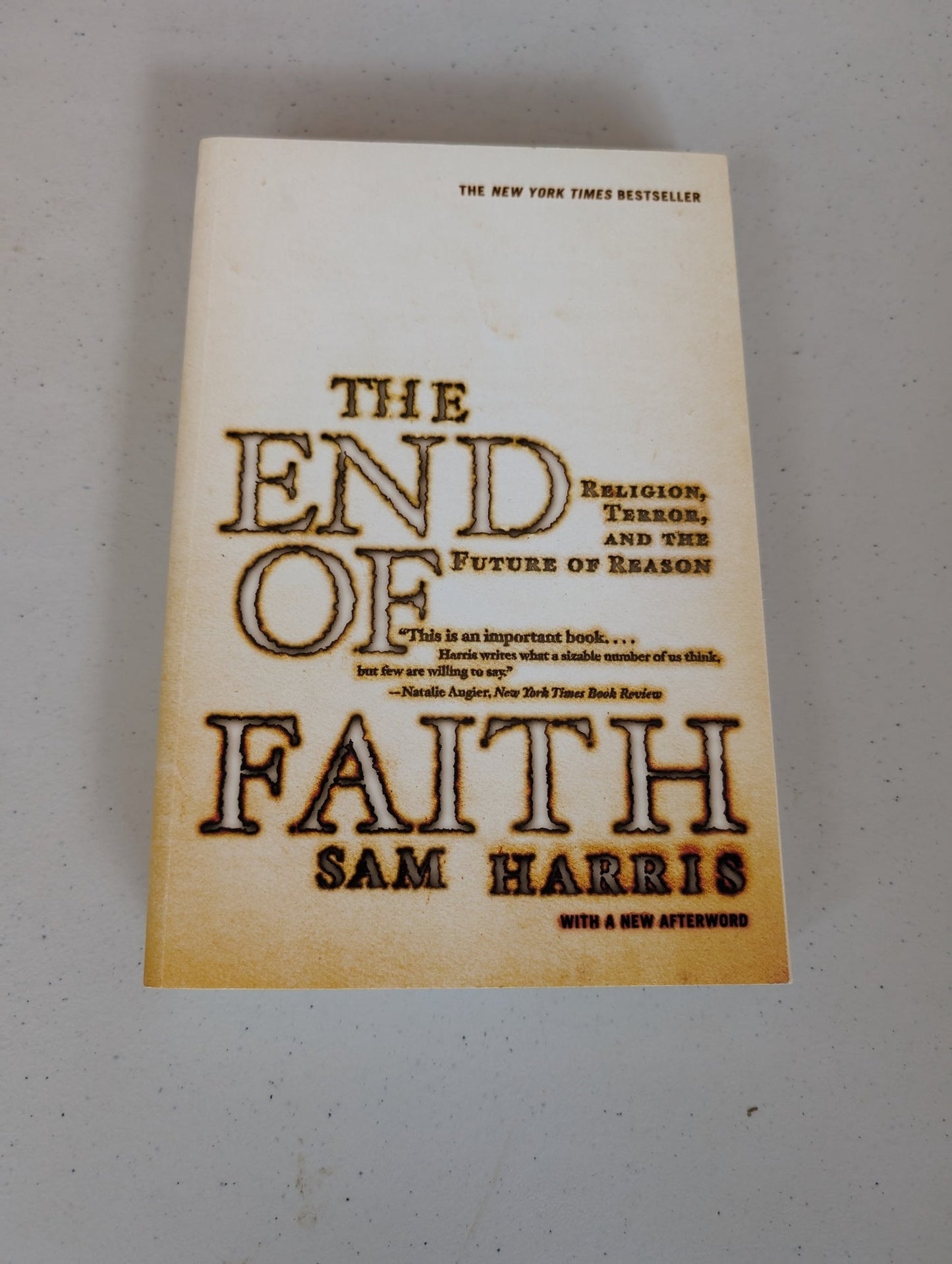 THE END OF FAITH BOOK BY SAM HARRIS
