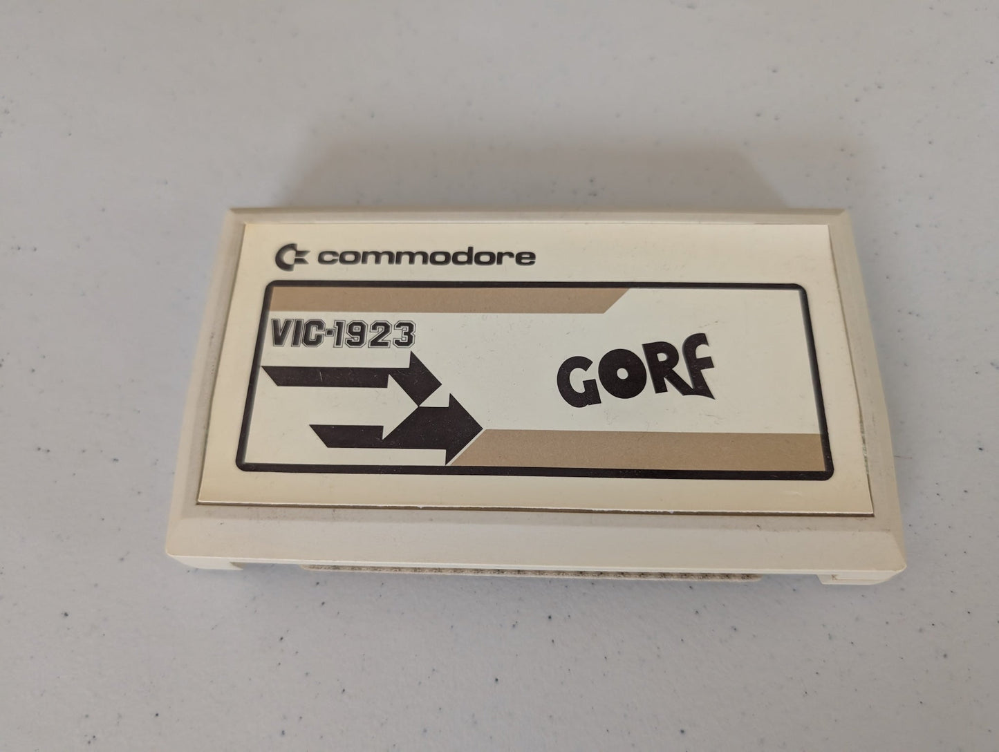 GORF COMMODORE VIC-20, VIC-1923 GAME CARTRIDGE