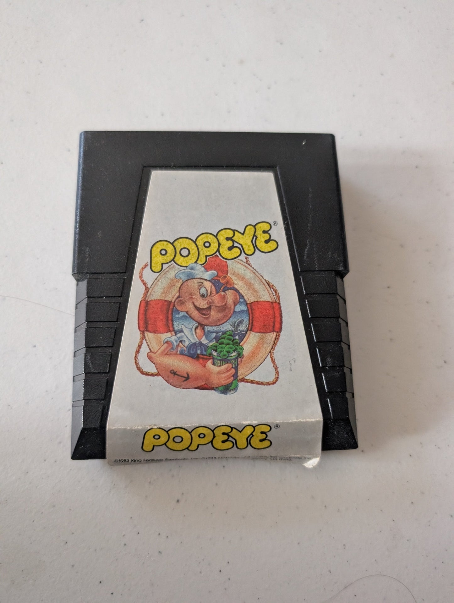 POPEYE (ATARI 2600, 1983) VINTAGE VIDEO GAME