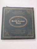 BASIC LIBRARY OF THE WORLDS GREATEST MUSIC ALBUM NO. 1 (VINYL RECORD LP ALBUM)