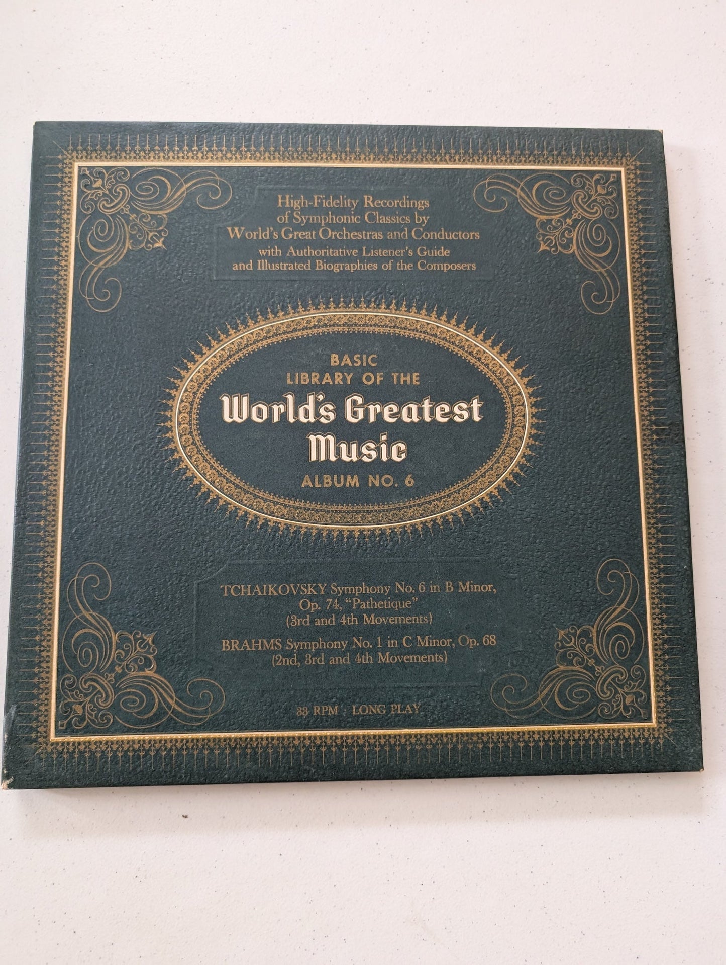 Basic Library of the Worlds Greatest Music Album No. 6 (Vinyl Record LP Album)