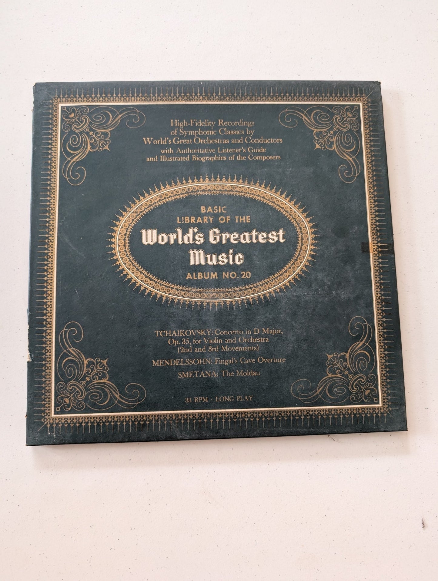 Basic Library of the Worlds Greatest Music Album No. 20 (Vinyl Record LP Album)