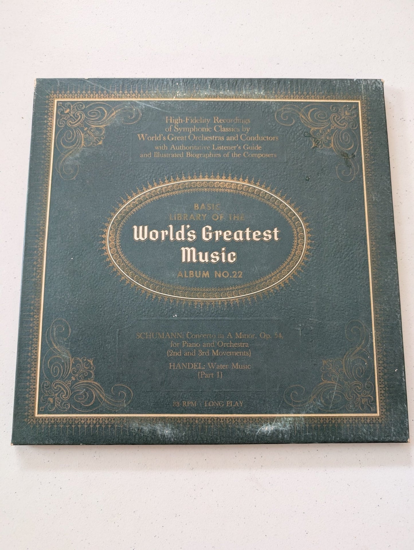 BASIC LIBRARY OF THE WORLDS GREATEST MUSIC ALBUM NO. 22 (VINYL RECORD LP ALBUM)