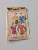 Butterick 6549 Tops Size: B 8/10-12/14-16/18 Uncut Sewing Pattern. (Sewing Pattern Vintage)