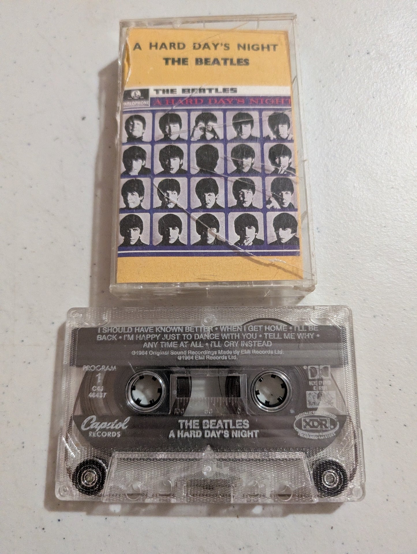 The Beatles Hard Day's Night (Cassette, 1990)