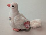 PEACE THE DOVE - TY BEANIE BABY (WHITE, 1996, TOY, PLUSHIE, STUFFED ANIMAL, MWMT, VINTAGE, RETIRED)