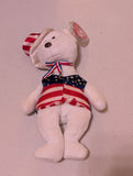 Osito the Bear - Ty Beanie Baby (White, 1999, MWMT, Plush, Toy, Stuffed Animal, Vintage, Retired)