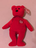 TRUE THE BEAR - TY BEANIE BABY (RED, 2002, MWMT, PLUSH, TOY, STUFFED ANIMAL, VINTAGE, RETIRED)
