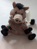 Lors Wild Boar Italy #0234(Coke, Coca-Cola, Cocoa Cola International, MWMT, Vintage, Retired, with Tag, VTG, Stuffed Animal, Plush, Toy, Bean Bag)