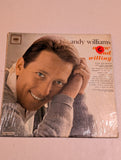 Andy Williams: Warm and Willing 1962 Columbia CS-8679 2-Eye Pitman Pressing