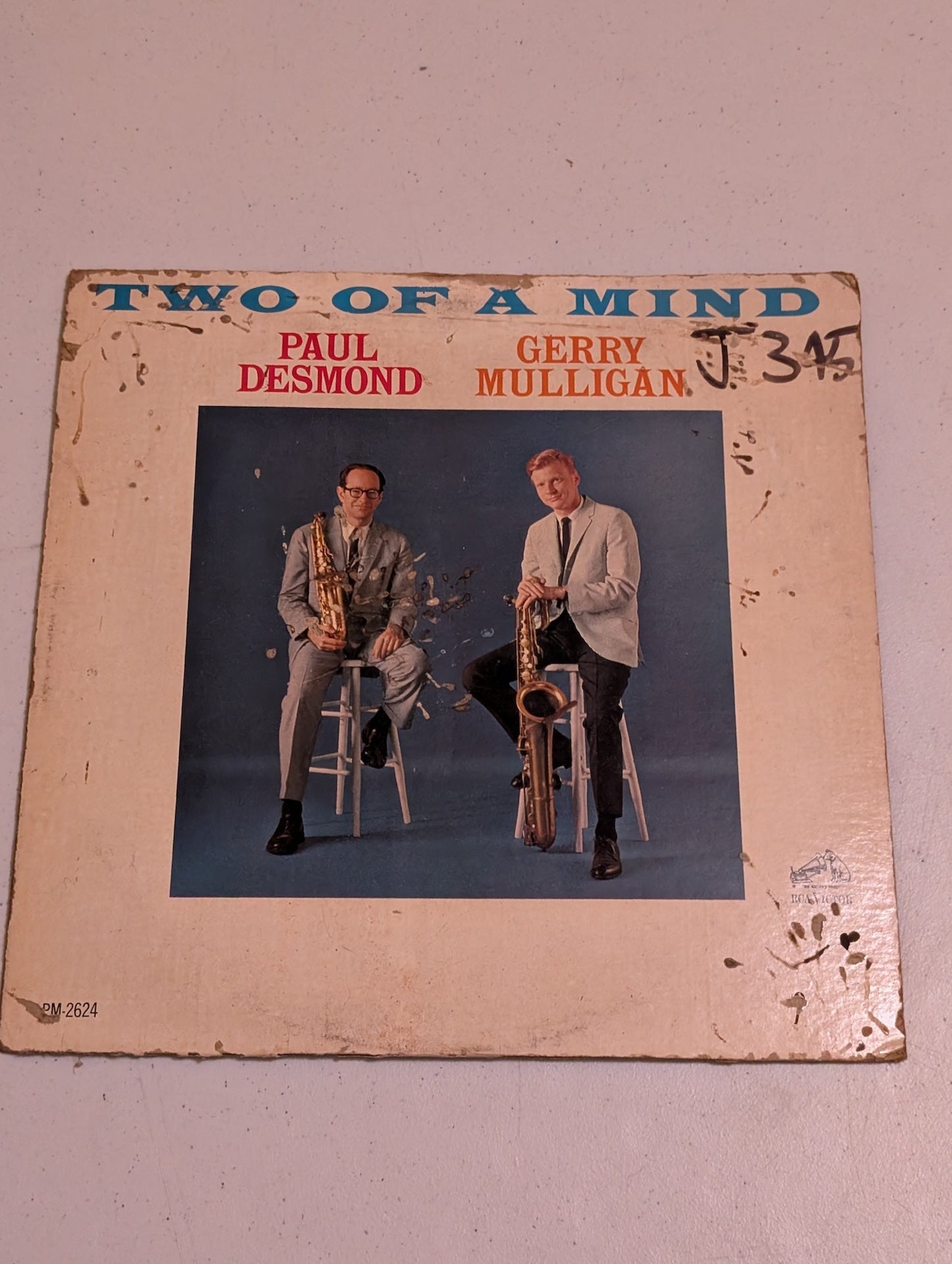 PAUL DESMOND & GERRY MULLIGAN - TWO OF A MIND - SPEAKERS CORNER LP