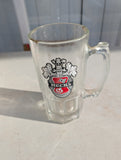 BECKS GERMAN BEER EXTRA LARGE HEAVY GLASS STEIN 8