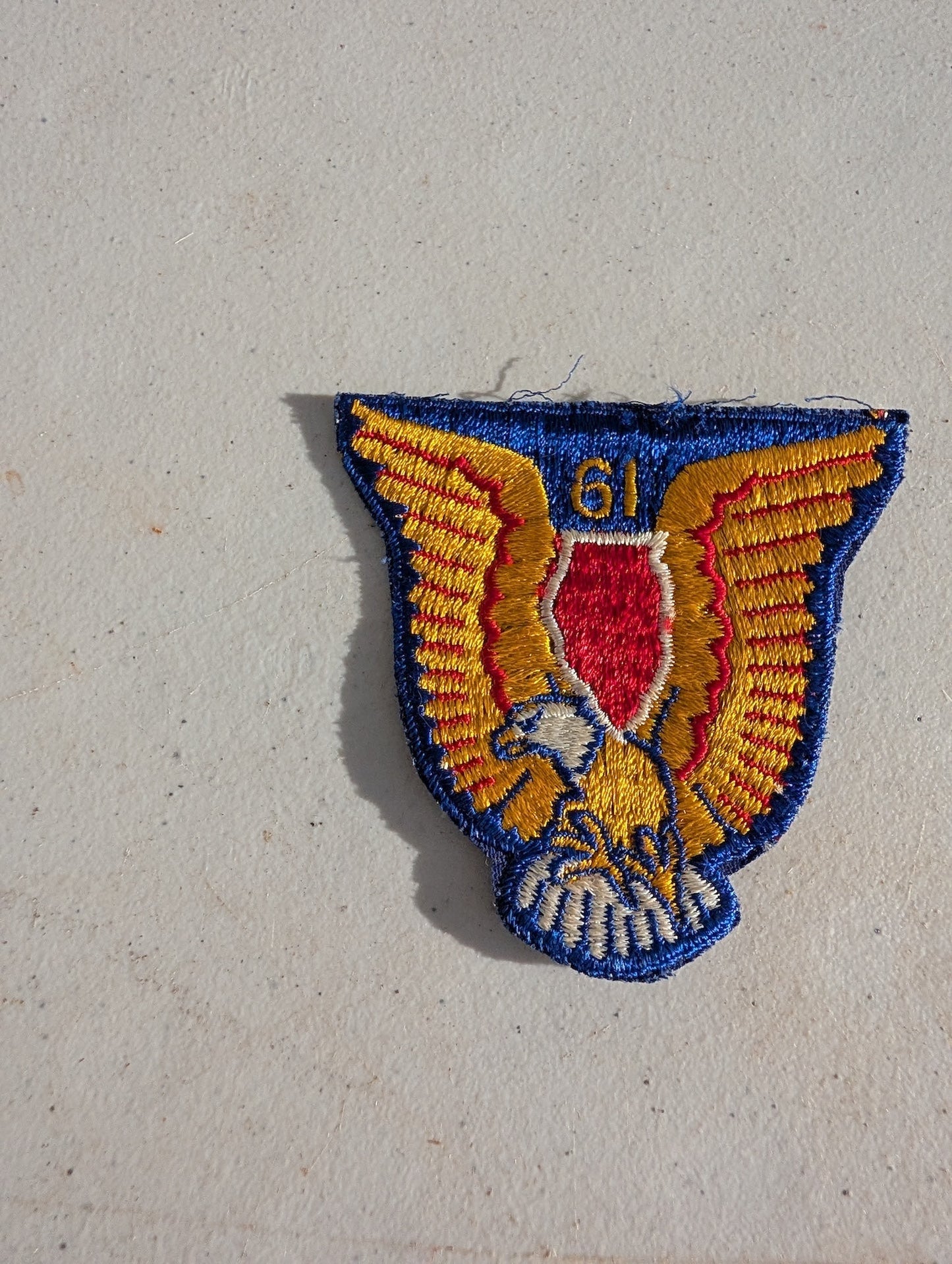 ILLINOIS CIVIL AIR PATROL PATCH US AIR FORCE C.A.P. 1960S VINTAGE