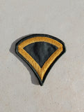 Vietnam Patch War US Army PFC Private 1st Class Embroidered Rank Insignia