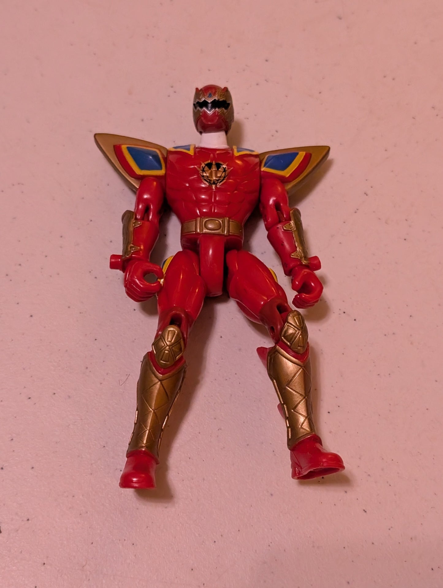 DINO THUNDER RED RANGER POWER RANGERS ACTION FIGURE BANDAI 2003(VINTAGE, ACTION FIGURE, MISSING PARTS/ACCESSORIES, COLLECTABLE, TOY)
