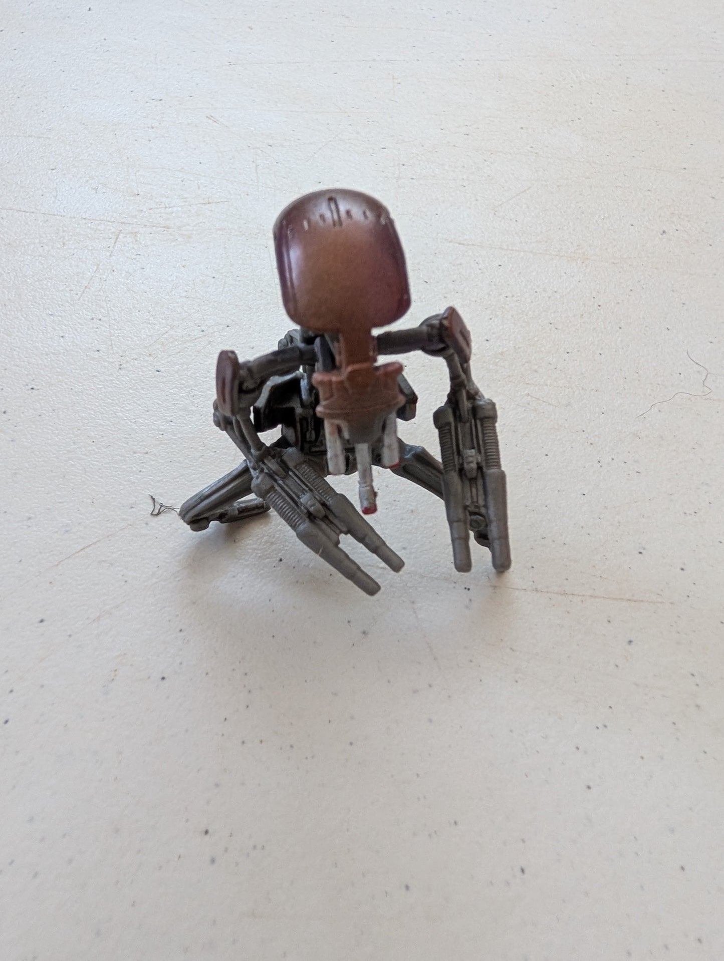 DESTROYER DROID STAR WARS EPISODE I PHANTOM MENACE TRADE FEDERATION ATTACK(VINTAGE, ACTION FIGURE, MISSING PARTS/ACCESSORIES, COLLECTABLE, TOY)