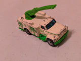Utility Truck TREE CARE BUCKET TRUCK Matchbox 1:33 1989 FORD UTILITY WHITE POOR(Vehicle, SciFi/Fantasy, Collectable, Vintage, Loose, Missing Parts/pieces, Incomplete)